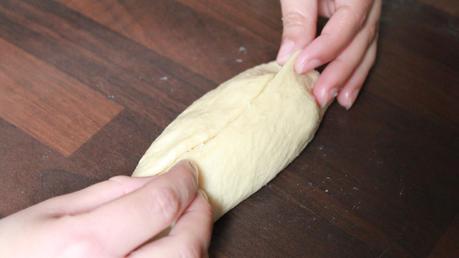 Cruasanes árabes rellenos (croissants) شعيبيات بالقشطة