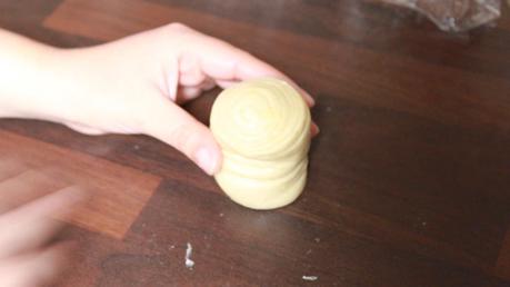 Cruasanes árabes rellenos (croissants) شعيبيات بالقشطة