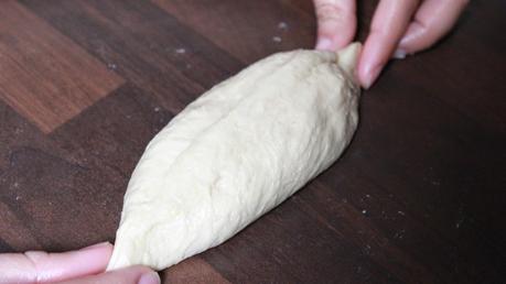 Cruasanes árabes rellenos (croissants) شعيبيات بالقشطة