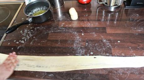 Cruasanes árabes rellenos (croissants) شعيبيات بالقشطة