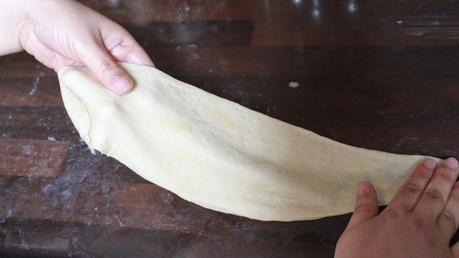 Cruasanes árabes rellenos (croissants) شعيبيات بالقشطة