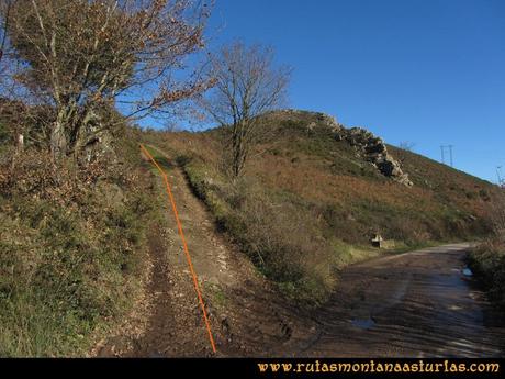 Area Buyera, picos Grandamiana y Plantón: Camino al Plantón