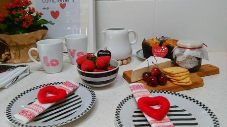 #DIARIODECOLOVE UN DESAYUNO PARA SAN VALENTÍN CON MUCHOS DIY