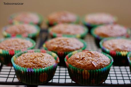 CUPCAKE ANGRY BIRD DE MANZANA  ZANAHORIAS