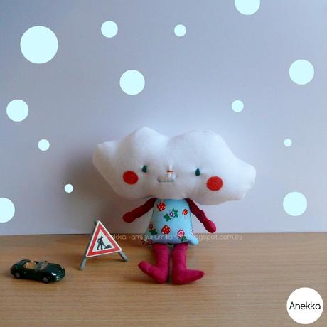 plush doll anekka handmade