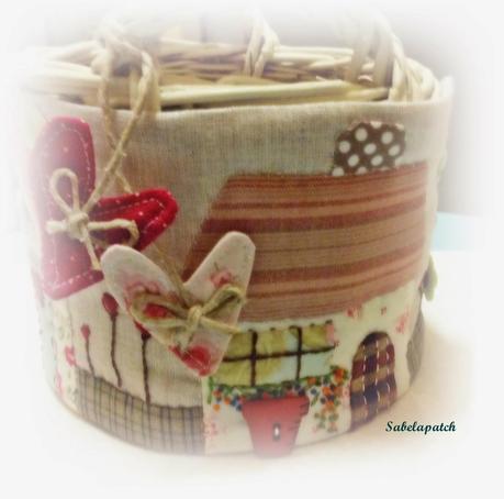 Cesta terminada para sortear y...alfileteros