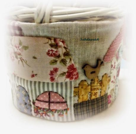 Cesta terminada para sortear y...alfileteros