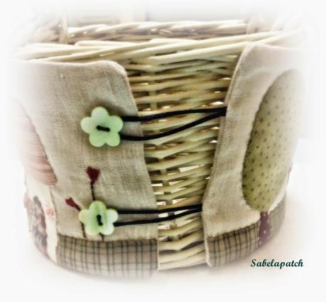 Cesta terminada para sortear y...alfileteros