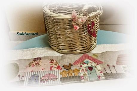 Cesta terminada para sortear y...alfileteros