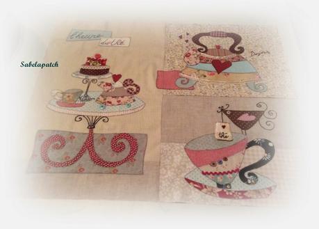 Segundo y Tercer bloque del sweet mistery quilt y....premios