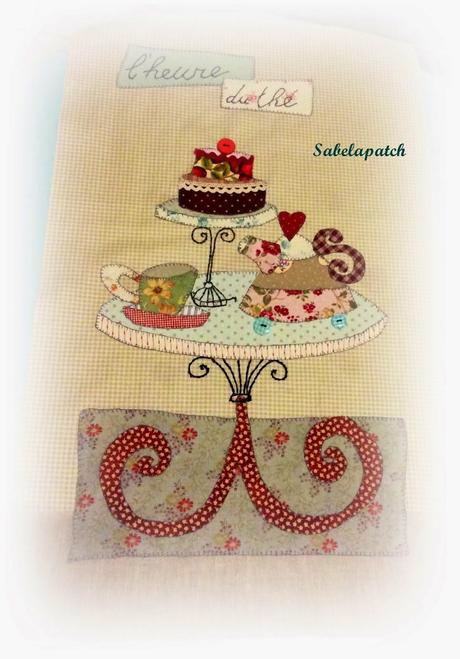 Primer bloque del Sweet Mistery Quilt de Twinkle patchwork