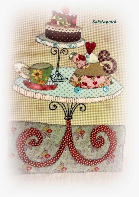 Primer bloque del Sweet Mistery Quilt de Twinkle patchwork