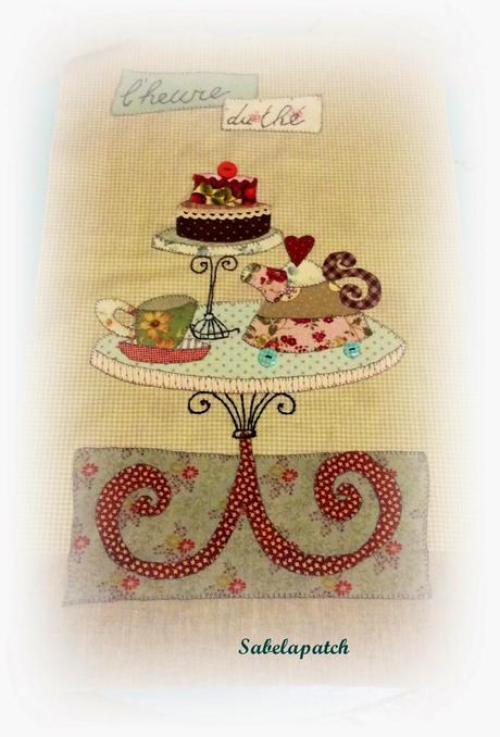 Primer bloque del Sweet Mistery Quilt de Twinkle patchwork
