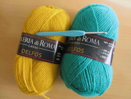 Patrón: reposapiés de ganchillo / Pattern: crochet footrest