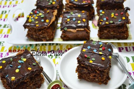 Brownies de chocolate a la canela