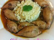 Chipirones Rellenos Salsa Cebolla Morada