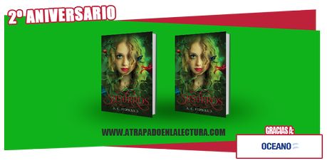 [CONCURSO ANIVERSARIO] Susurros de A. G. Howard - NACIONAL