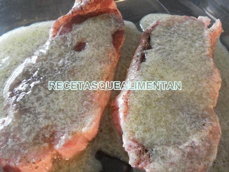 ENTRECOT EN ADOBO AL HORNO