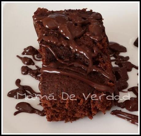 Receta de brownie rápido en microondas