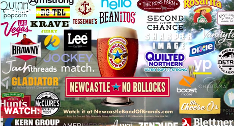 Newcastle reúne 37 marcas en un solo comercial