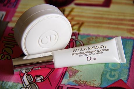 Huile Abricot Serum & Crème Abricot Dior.