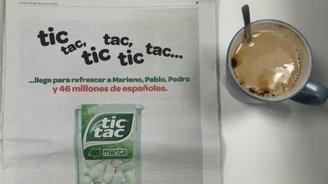 La rápida e inteligente reacción publicitaria de la marca de caramelos “Tic tac”