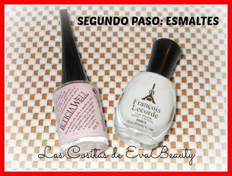 Mis manicuras (10) : Diseño San Valentín con corazones.