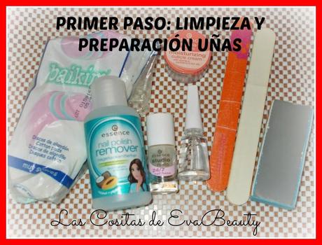 Mis manicuras (10) : Diseño San Valentín con corazones.