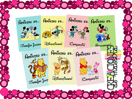 Carteles para decorar en febrero