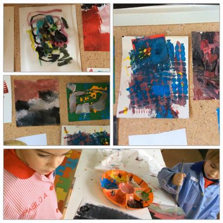 ¡Preparados para la exposición de arte abstracto!