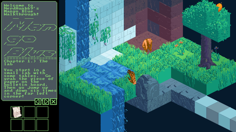 Mango Blue, lo último del creador de SKULL creado durante la pasada Global Game Jam