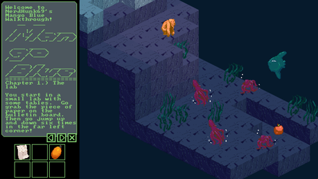 Mango Blue, lo último del creador de SKULL creado durante la pasada Global Game Jam