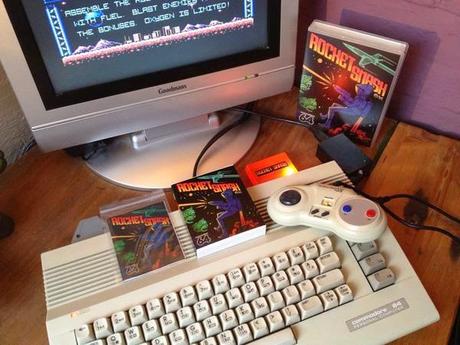 Casi a punto la edición física de Rocket Smash EX para C64