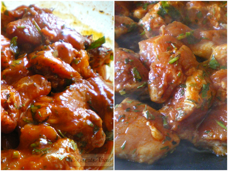 Zorza ibérica con patatas (Carne adobada)