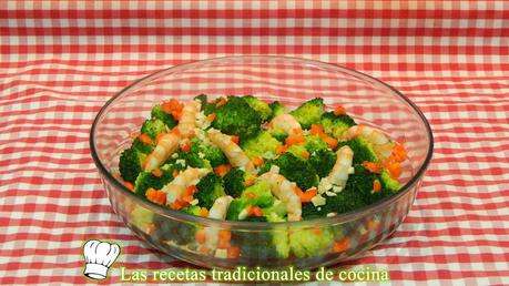 Receta de brócoli al horno