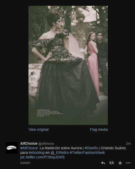 Semana de la Moda en Twitter