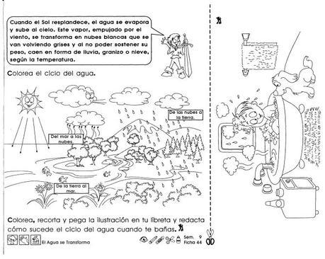 El agua se transforma