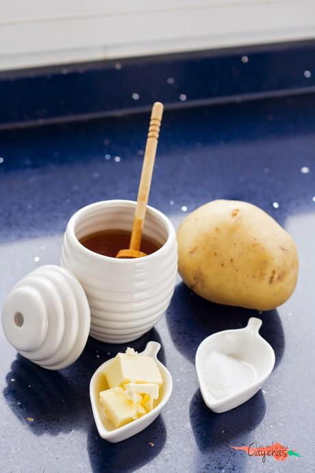 Chips con miel y mantequilla - 허니버터칩