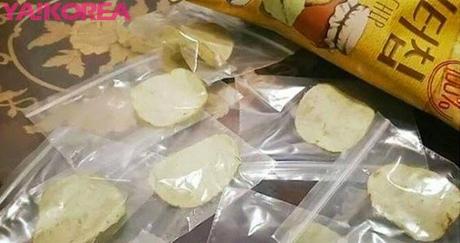 Chips con miel y mantequilla - 허니버터칩