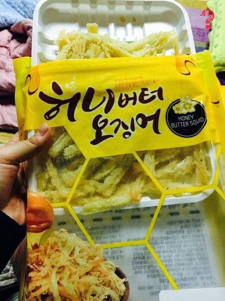 Chips con miel y mantequilla - 허니버터칩