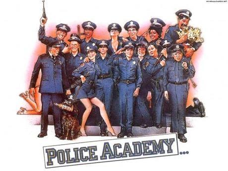Saga Loca Academia de Policía Loca Academia de Policia Logo Struzan