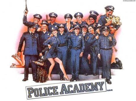 Loca Academia de Policia Logo Struzan