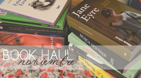 book haul: noviembre