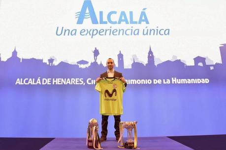 Inter Movistar vuelve a ser el gran embajador de la ciudad de Alcalá de Henares en FITUR, Feria Internacional del Turismo en Madrid