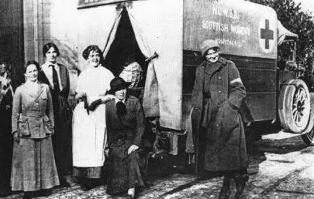 Una sufragista en el frente, Evelina Haverfield (1867-1920)