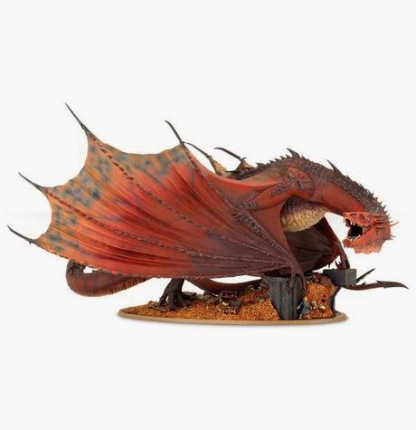 Y tal como vino...se fue Smaug de nuevo.(Warhammer TV)