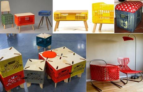 cajas plastico 3- sillas mesitas taburetes