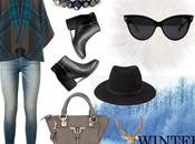 Look invierno tonos azules