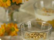 Compota manzana yogur avellanas. Merienda saludable @Lekue_es