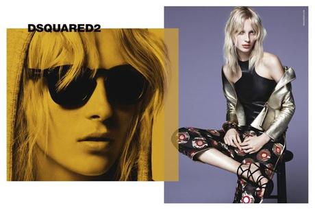 La nueva campaña de DSquared2 llena de color.